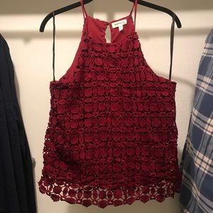 Monteau Macrame Halter Top